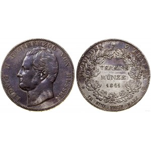 Německo, dva dolary = 3 1/2 guldenů, 1841, Darmstadt