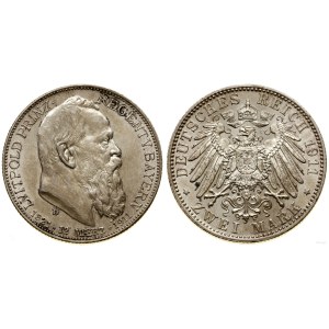 Deutschland, 2 Mark, 1911 D, München
