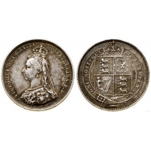 Spojené kráľovstvo, shilling, 1887, London