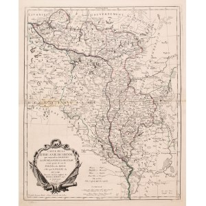 Paolo Santini, Carte de la Lithuanie Russienne qui comprend les Palatinats de Livonie....