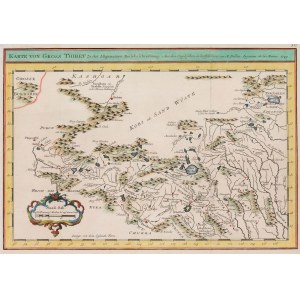 Jacques-Nicolas Bellin, Karte von Gross Thibet zu der Allgemeinen Reisebeschreibung…