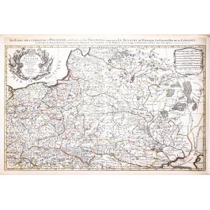 Guillaume Sanson, Alexis-Hubert Jaillot, Estats de Pologne subdivivises suivant l'estendue des Palatinats