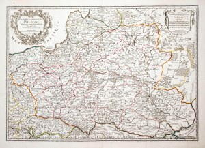 Guillaume Sanson, Alexis-Hubert Jaillot, Estats de la Couronne de Pologne subdivises suivant l'estendue des Palatinats