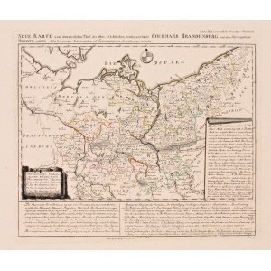 Johann Elias Lange, Neue Karte von dem nördlichen Theil des Ober-Sächsischen Kreises…