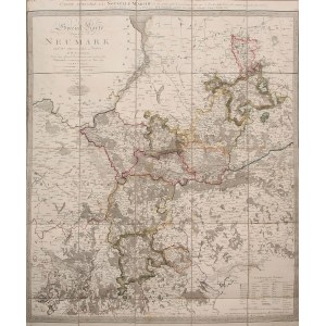 Johann Carl Richter, Special-Karte von der Neumark und den angrenzenden Ländern in II Sectionen…