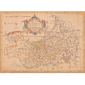 John Gibson, A new & accurate map of the Kingdom of Prussia ans Polish Prussia