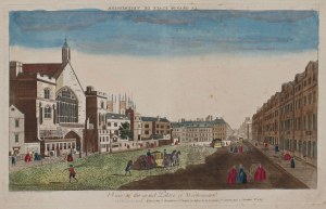 Jacques Chereau, A view of the grand Palace of Westminster