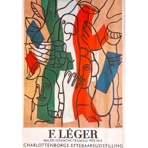 Fernand LEGER, (1881 - 1955), sběratelský plakát,