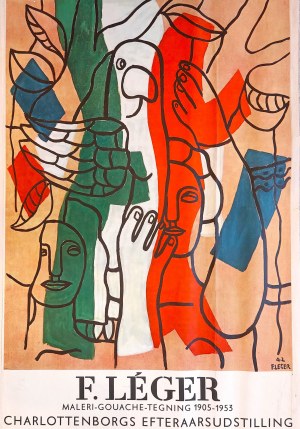 Fernand LEGER, (1881 - 1955), plakat kolekcjonerski,
