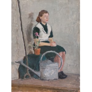 The woman in the chair, Lapinski,