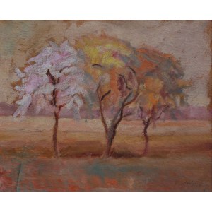 Emil Krcha, Blühende Bäume