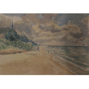 T. Bartczak, Břeh moře (pláž Kuźnica)