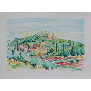 Oliver Zlatku, Landschaft aus der Provence