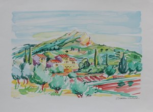 Oliver Zlatku, Landscape from Provence