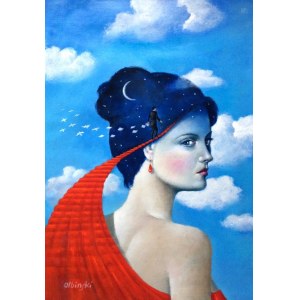 Rafal Olbinski, Somewhere in Time S