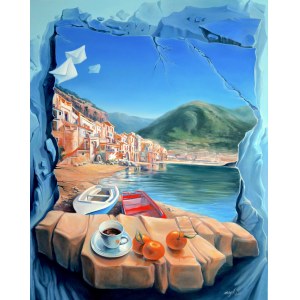 Maja Wolf, Cefalu I - veľký giclee