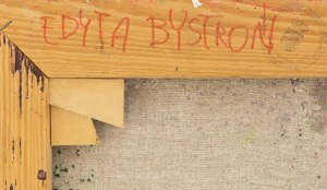 Edyta Bystroń (ur. 1986), Miś w czerwonej koszulce, 2017