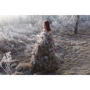 Cecylia Malik (ur. 1975), Cecylia in Goldenroad in winter Frost, z serii Meadow dresses, ed. 5/3,  2013-14