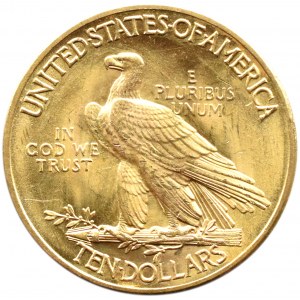 USA, Indián, $10 1932, Philadelphia, UNC