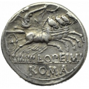 Rom, Republik, Denar 130-128 v. Chr., Rom