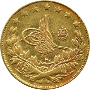Turcja, Abdul Hamid II (1876-1909), 100 kurush AH1293/20 (1894), Stambuł