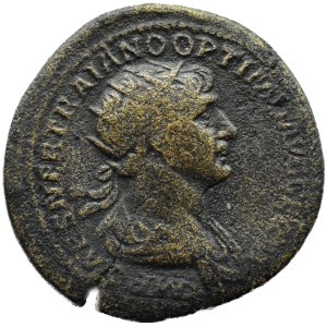 Cesarstwo Rzymskie, Trajan (98-117), semis rok 116, Rzym