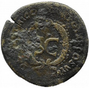 Cesarstwo Rzymskie, Trajan (98-117), semis rok 116, Rzym