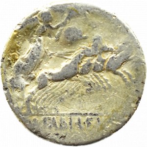 Řím, republika, konzul Annius (82-81 př. n. l.), denár