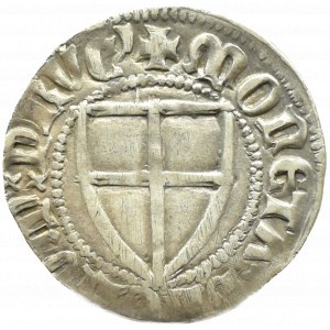 Zakon Krzyżacki, Konrad von Jungingen (1393-1407), szeląg bez daty, rzadszy