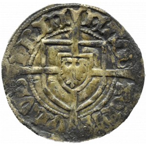 Řád německých rytířů, Pawel von Russdorf (1422-1441), nedatovaný šilink