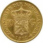 Niederlande, Wilhelmina, 10 Gulden 1912, Utrecht