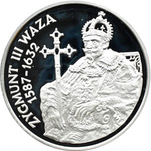 Polska, III RP, 10 złotych 1998, Zygmunt III Waza - półpostać, Warszawa, UNC