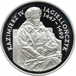 Poľsko, III RP, 200000 zlotých 1993, Kazimierz Jagiellończyk - polovičná figúra, Varšava, UNC