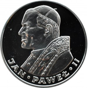 Poľsko, Poľská ľudová republika, 100 zlotých 1982, Ján Pavol II, mincovňa Valcambi, UNC