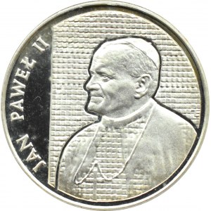 Poland, People's Republic of Poland, 10000 gold 1989, John Paul II - Crate, Warsaw, UNC