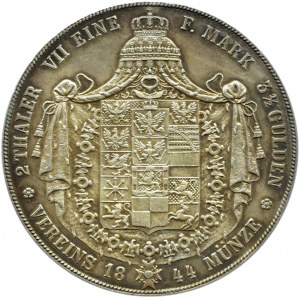 Nemecko, Prusko, Friedrich Wilhelm IV, dvojpulzný 1844 A, Berlín