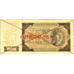 Polen, RP, 500 Zloty 1948, Warschau, SPECIMEN A 789000/A123456