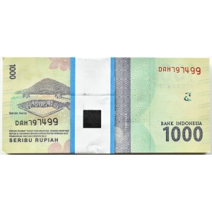 Indonezja, paczka bankowa 1000 rupii 2016, seria DAN