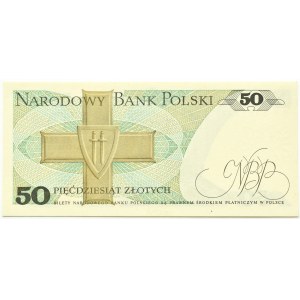 Poland, PRL, Gen. K. Świerczewski, 50 zloty 1982, DP series, Warsaw, UNC