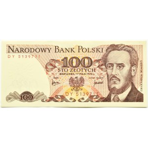 Poland, PRL, L.Waryński, 100 zloty 1976, DY series, Warsaw