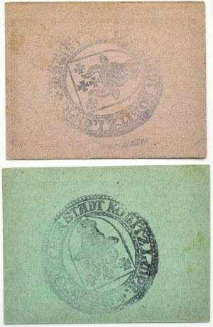 Konitz/Chojnice, 5 and 20 pfennig 1918