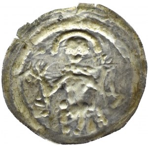 Sliezsko, Henrich I. Bradatý/Henrich II. Pobožný, Ratajský brakteát - postava so zdvihnutými rukami