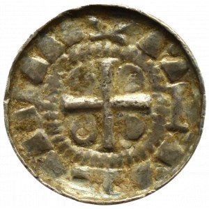 Germany, cross denarius, Henry IV (1056-1106), straight cross