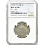 Polska, II RP, Kłosy, 2 złote 1924 H, Birmingham, NGC UNC