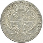 August III Sas, dwuzłotówka (8 groszy) 1753 E.C., Lipsk, PIĘKNA!