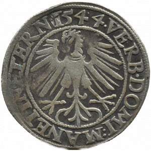 Śląsk, Ks. Legnicko-Brzesko-Wołowskie, Fryderyk II Legnicki, grosz 1544, Brzeg