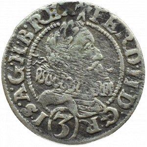Śląsk, Ferdynand II, 3 krajcary 1628 HR, Wrocław