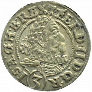 Śląsk, Ferdynand II, 3 krajcary 1629 HR, Wrocław