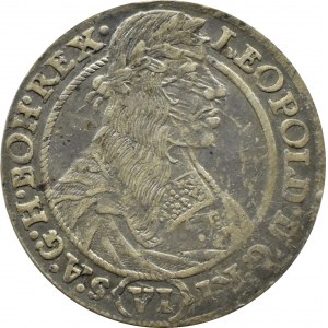 Silesia, Leopold I, 6 krajcars 1665 SH, Wrocław