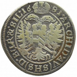Slezsko, Leopold I, 6 krajcars 1681 SHS, Wrocław